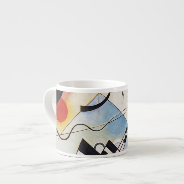 Kandinsky 1923/composition viii/pixdezines espresso cup (Front Left)