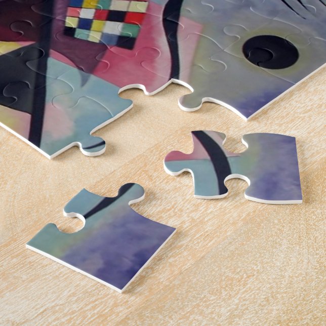 Kandinsky 1925/yellow/red/blue/pixdezines jigsaw puzzle (Side)