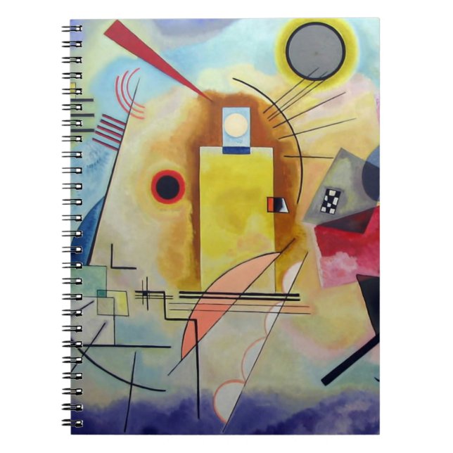 Kandinsky 1925/yellow/red/blue/pixdezines notebook (Front)