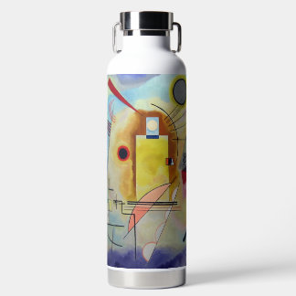 Kandinsky 1925 yellow red blue water bottle