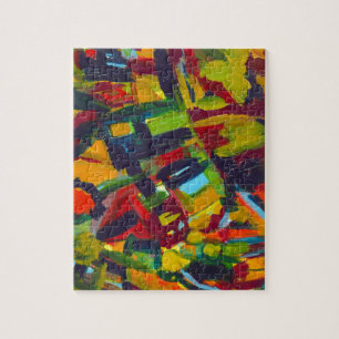 Kandinsky 304 Colourful Abstract Artwork Jigsaw Puzzle