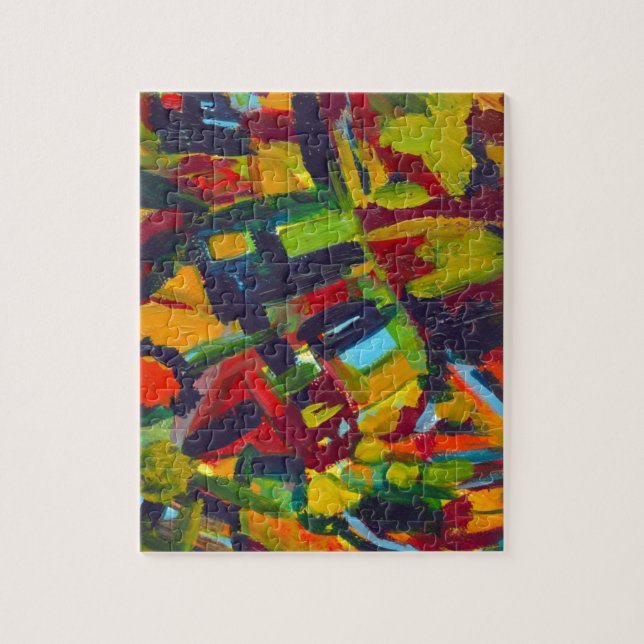 Kandinsky 304 Colourful Abstract Artwork Jigsaw Puzzle (Vertical)