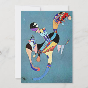 Kandinsky - A Floating Figure, Card