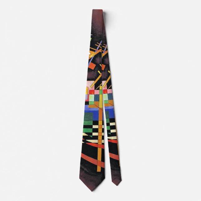 Kandinsky - Above and Left, Tie (Front)