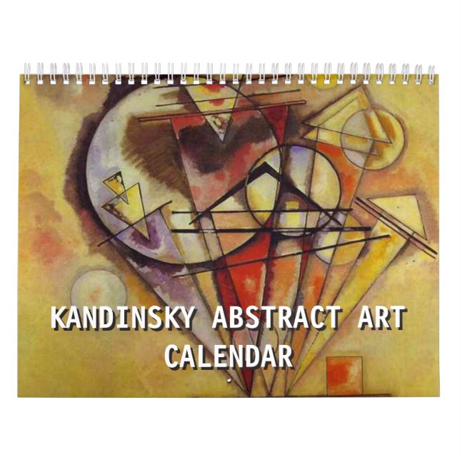 Kandinsky Abstract Art Calendar (Cover)