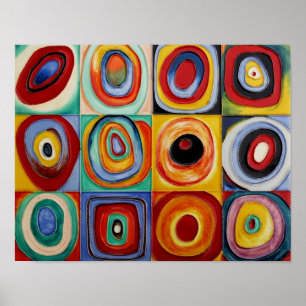 Kandinsky Abstract Art Poster