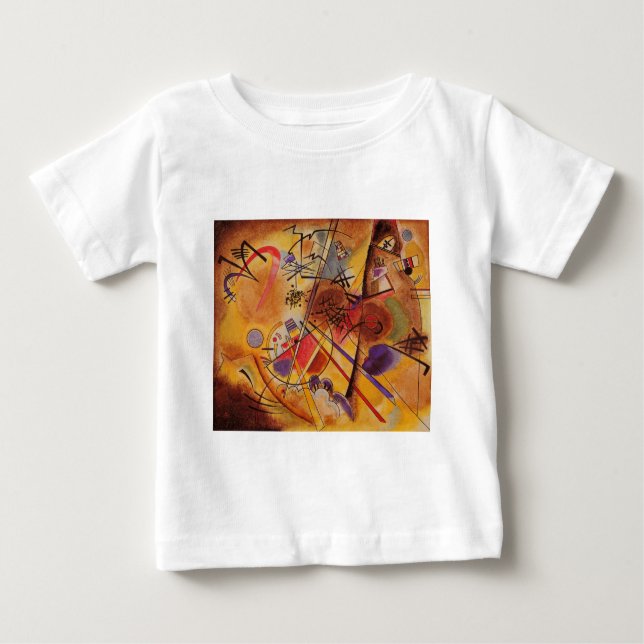 Kandinsky Abstract Artwork Baby T-Shirt (Front)