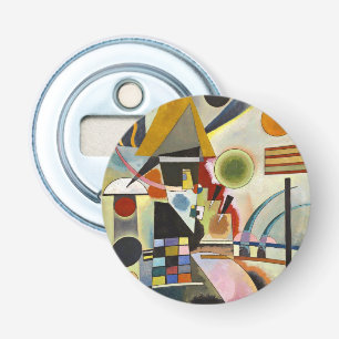 Kandinsky Abstract Artwork Bottle Opener