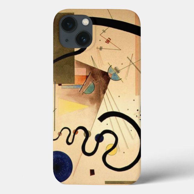 Kandinsky Abstract Artwork Case-Mate iPhone Case (Back)