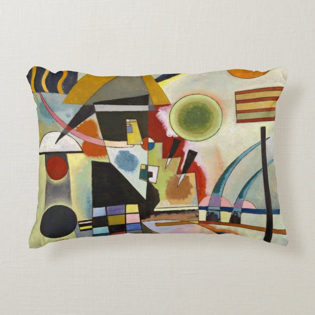 Kandinsky Abstract Artwork Decorative Cushion (Front)
