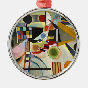 Kandinsky Abstract Artwork Metal Tree Decoration
