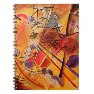 Kandinsky Abstract Artwork Spiral Notebook