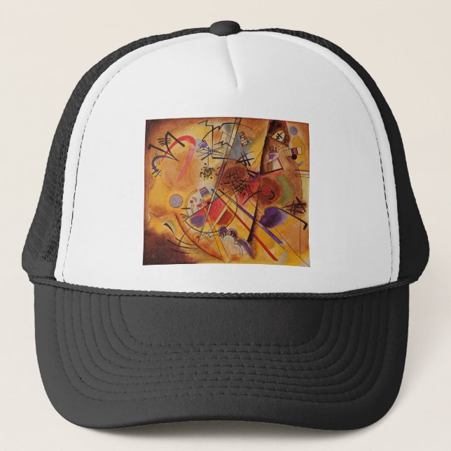 Kandinsky Abstract Artwork Trucker Hat (Front)