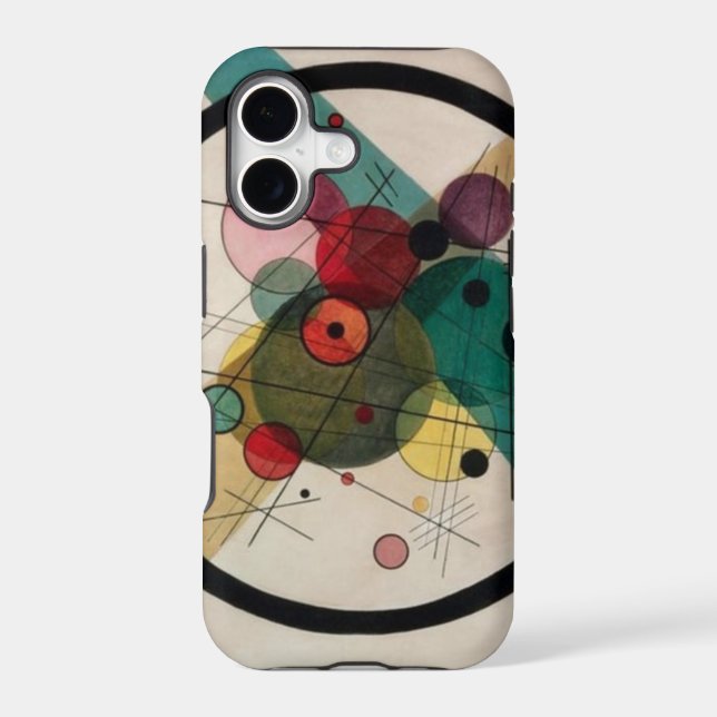 Kandinsky Abstract Circles (Back)