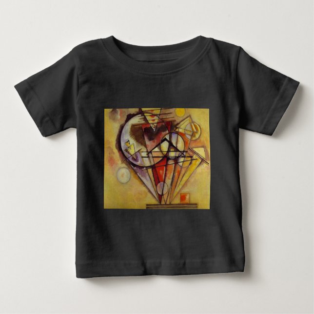 Kandinsky Abstract Circles Baby T-Shirt (Front)