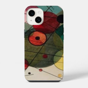 Kandinsky Abstract Circles iPhone 14 Case