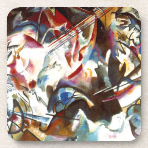 Kandinsky Abstract Composition VI Coaster