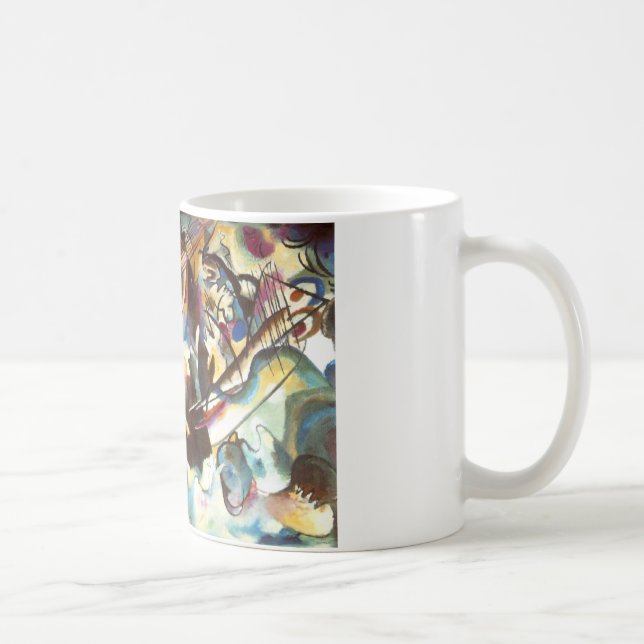 Kandinsky Abstract Composition VI Coffee Mug (Right)