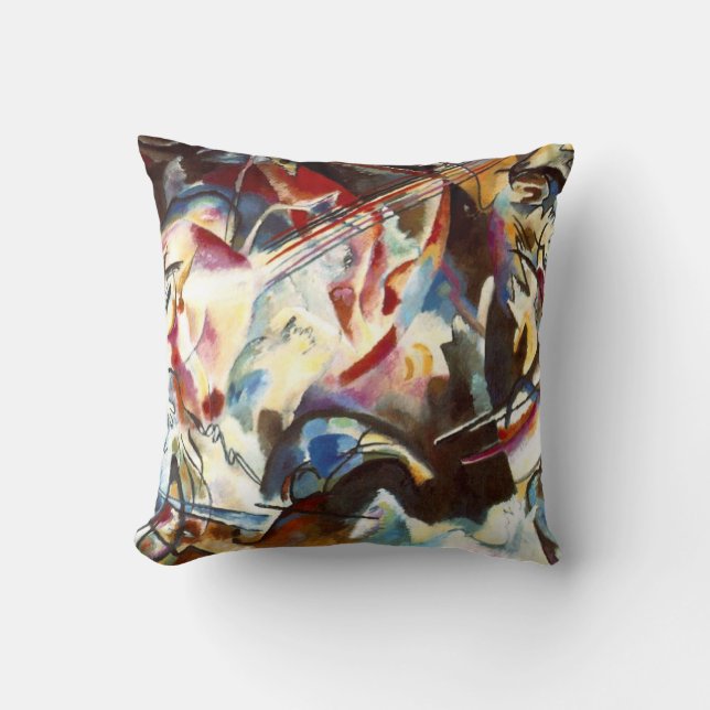 Kandinsky Abstract Composition VI Cushion (Front)