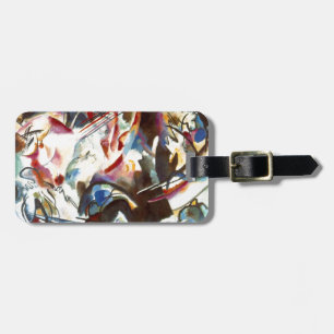 Kandinsky Abstract Composition VI Luggage Tag
