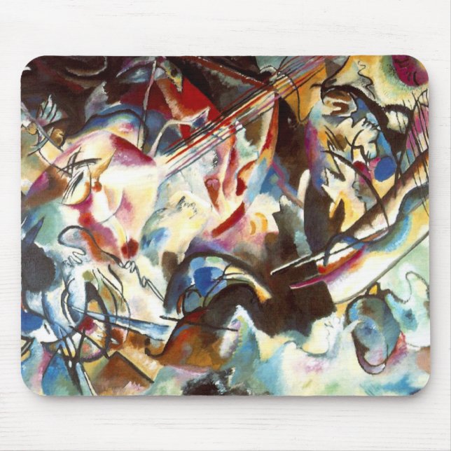 Kandinsky Abstract Composition VI Mouse Pad (Front)