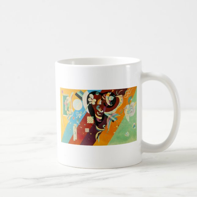 Kandinsky Abstract Compositon IX Coffee Mug (Right)