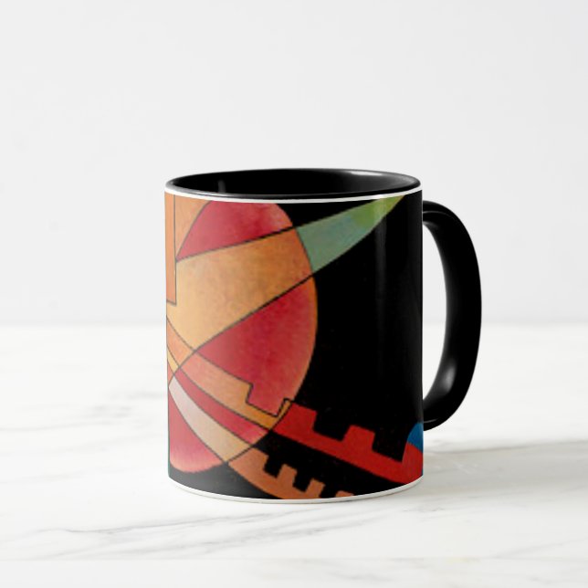 Kandinsky - Abstract Interpretation Mug (Front Right)