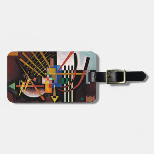 Kandinsky Abstract Painting Classical Artwork Luggage Tag