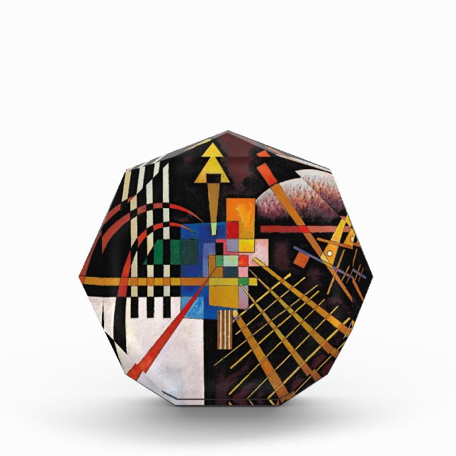 Kandinsky Abstract Painting Classical Artwork Photo Block (Front)