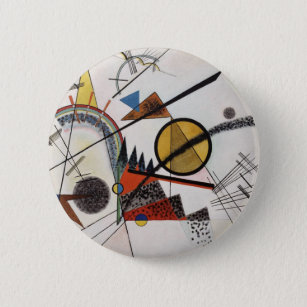 Kandinsky Abstract Painting Modern Art Master 6 Cm Round Badge