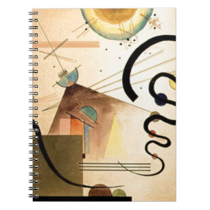 Kandinsky Abstract Spiral Notebook