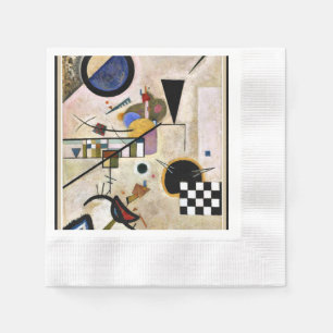 Kandinsky - Accords Opposes Napkin