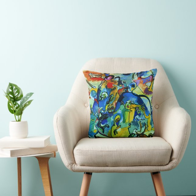 Kandinsky - All Saints Day II, Cushion (Chair)