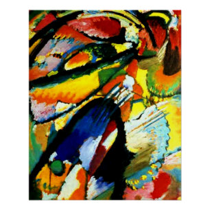 Kandinsky - An Angel of the Last Judgment, Poster