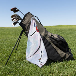 Kandinsky - Angular Line Golf Towel