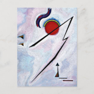 Kandinsky - Angular Line Postcard