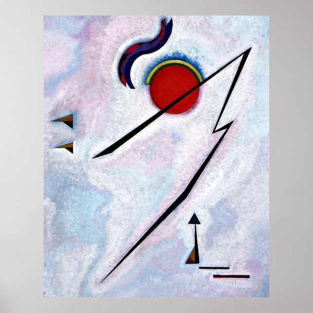 Kandinsky - Angular Line Poster (Front)