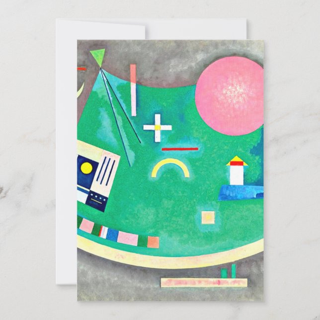 Kandinsky - Arrow to Circle Card (Front)