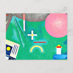 Kandinsky - Arrow to Circle  Postcard