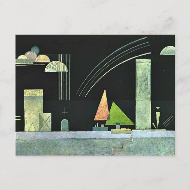 Kandinsky — At Rest Postcard (Front)