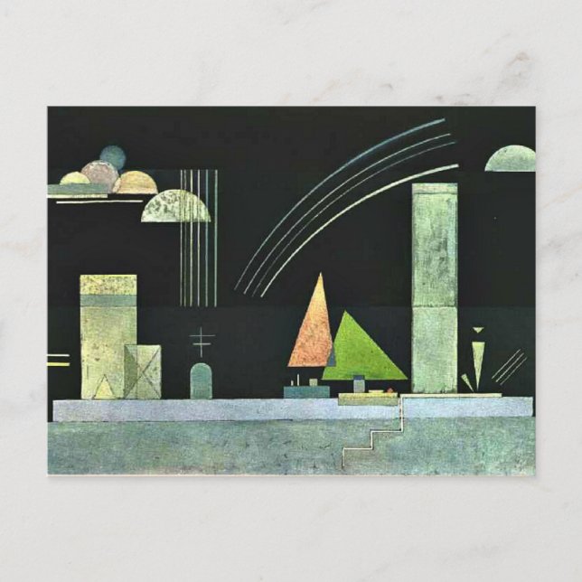 Kandinsky - At Rest Postcard (Front)