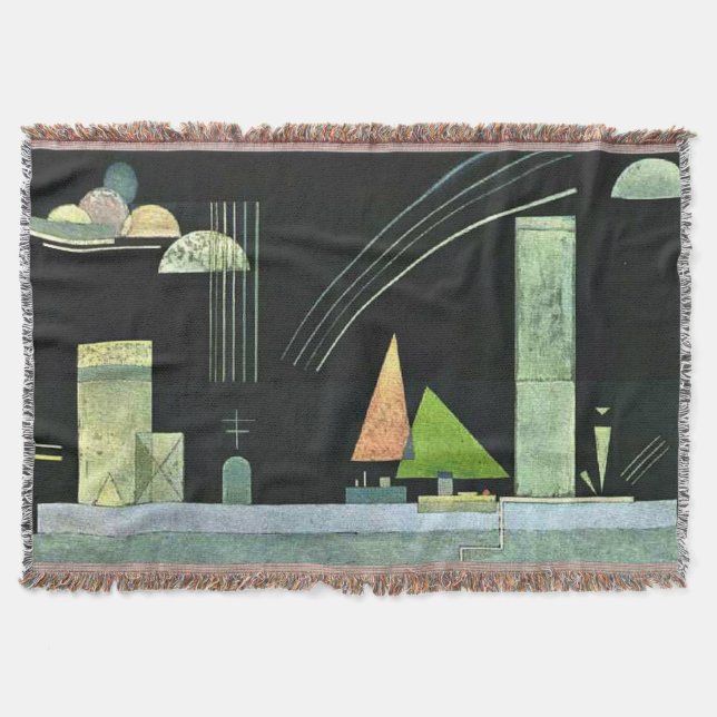 Kandinsky - At Rest, Throw Blanket (Front)