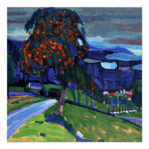 Kandinsky - Autumn in Murnau Poster