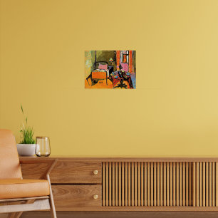 Kandinsky - Bedroom in Aintmillerstrasse, Poster