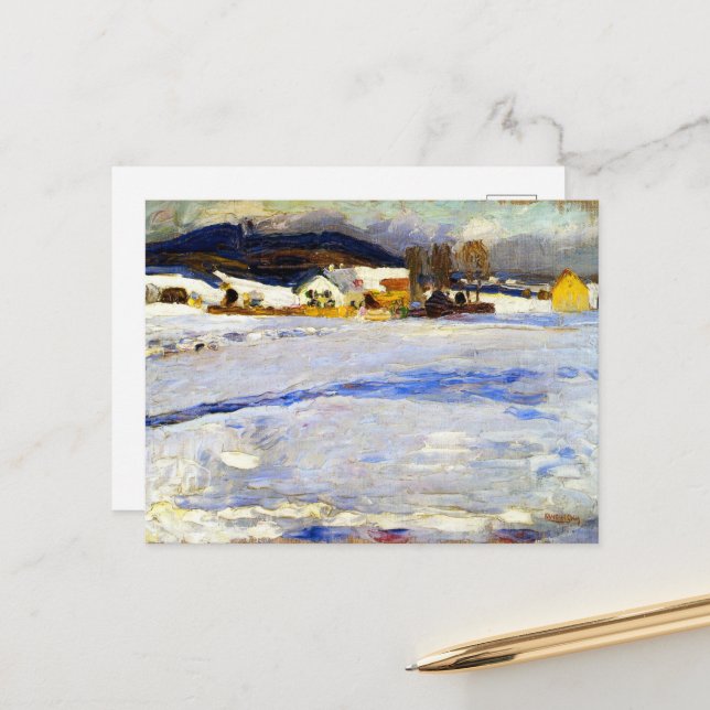 Kandinsky - Bei Starnberg Postcard (Front/Back In Situ)