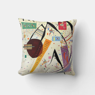 Kandinsky - Black Points Cushion