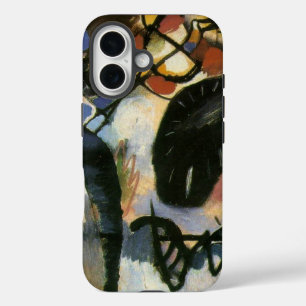 Kandinsky Black Spot Abstract Artwork iPhone 16 Case