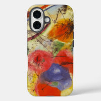 Kandinsky Black Strokes Abstract Painting