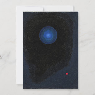 Kandinsky - Blue, abstract art Card