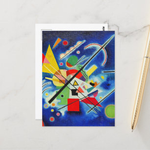 Kandinsky - Blue Painting Postcard